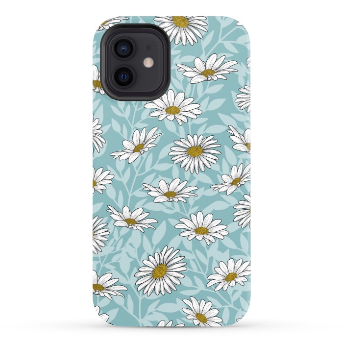 iPhone 12 StrongFit Daisy pattern by Jms