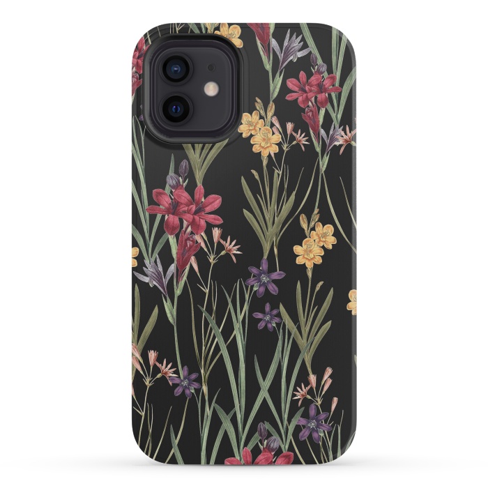 iPhone 12 mini StrongFit Dark Bloom by Zala Farah