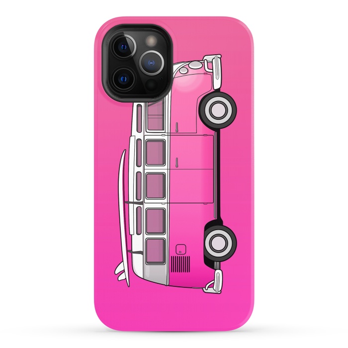 iPhone 12 Pro StrongFit Van Life - Pink by Mitxel Gonzalez