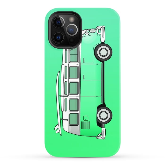 iPhone 12 Pro StrongFit Van Life - Green by Mitxel Gonzalez