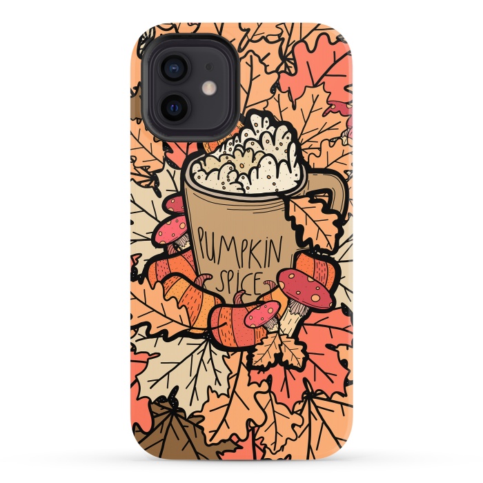 iPhone 12 StrongFit Pumpkin Spice  by Steve Wade (Swade)