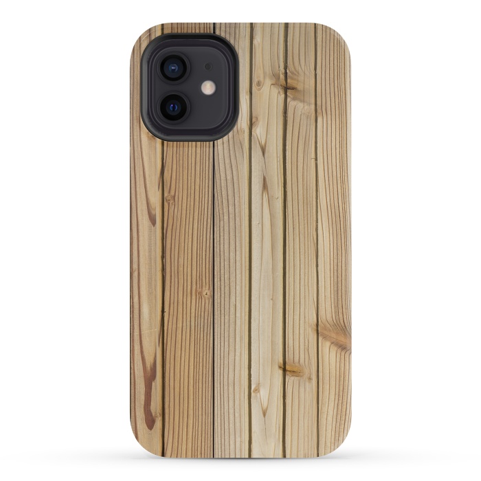 iPhone 12 mini StrongFit wood ii by haroulita