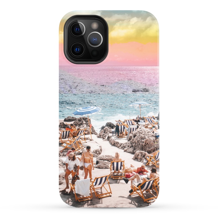 iPhone 12 Pro StrongFit Beach Day II by Uma Prabhakar Gokhale