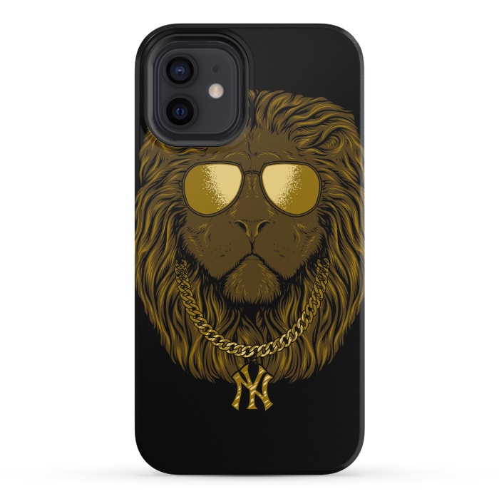 iPhone 12 mini StrongFit King of Hip Hop by Afif Quilimo