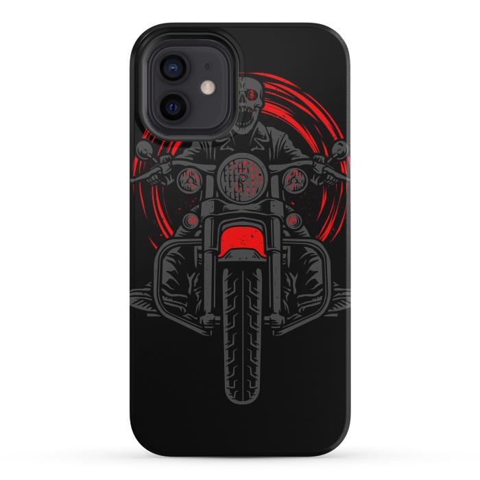 iPhone 12 mini StrongFit Night Rider by Afif Quilimo
