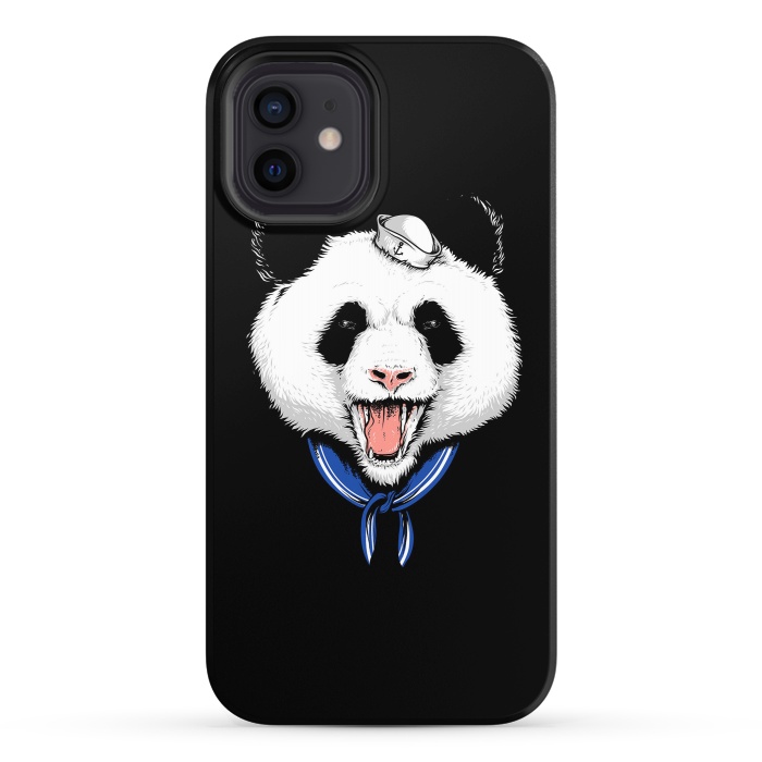 iPhone 12 StrongFit Panda Sailor by Afif Quilimo