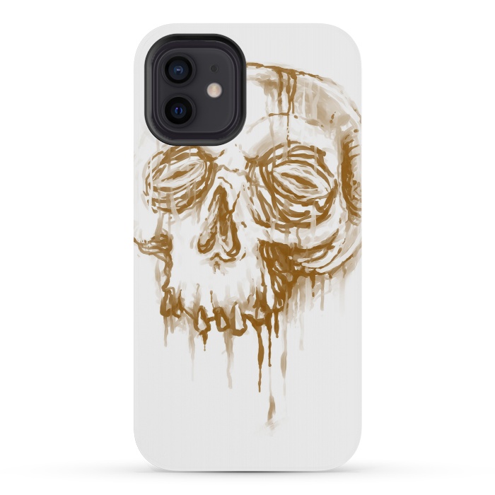 iPhone 12 mini StrongFit Skull Coffee 1 by Afif Quilimo