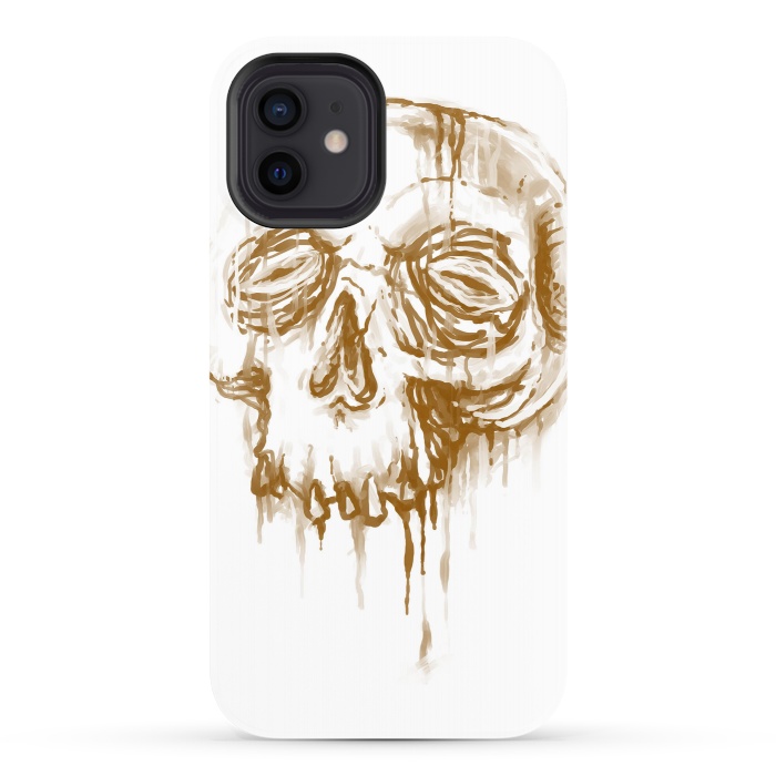 iPhone 12 StrongFit Skull Coffee 1 by Afif Quilimo