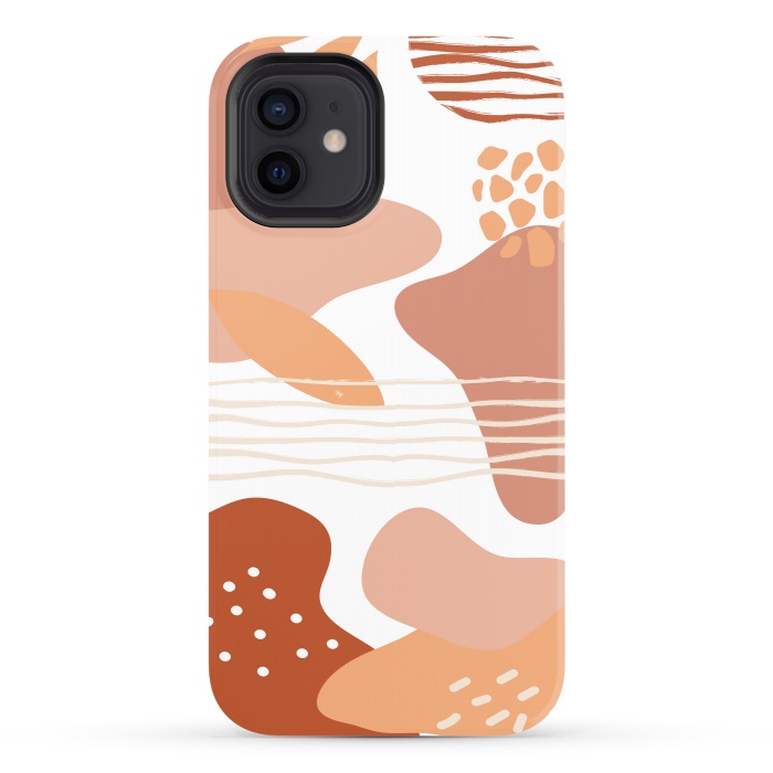 iPhone 12 StrongFit Terracotta earth by Martina