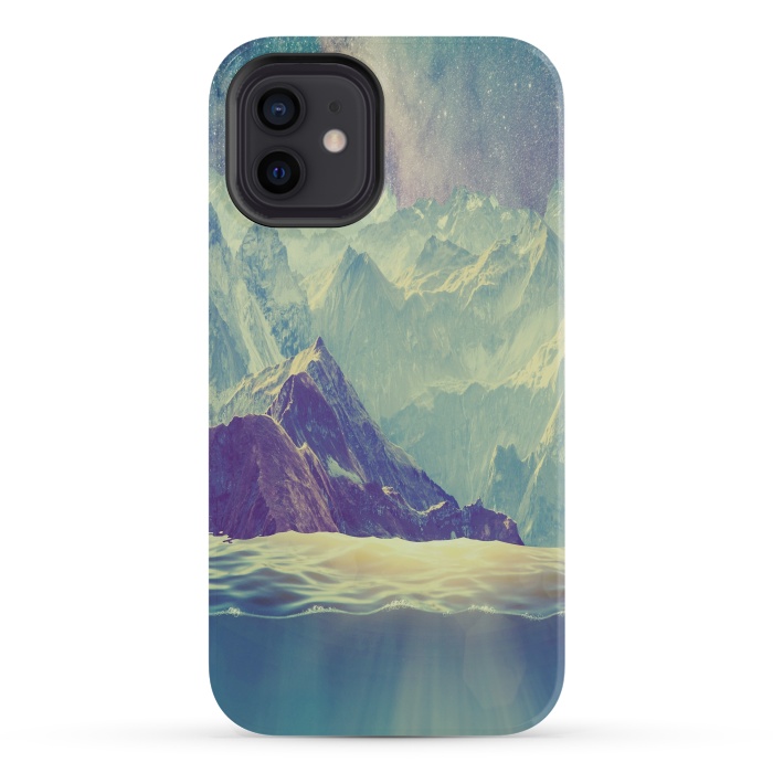 iPhone 12 StrongFit Antarctica Heart by Joanna Vog