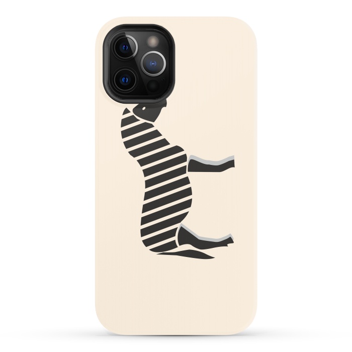 iPhone 12 Pro StrongFit Zebra Cross by Creativeaxle