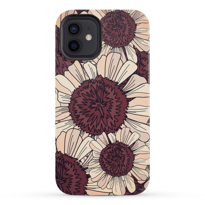 iPhone 12 mini StrongFit Autumn flowers by Steve Wade (Swade)
