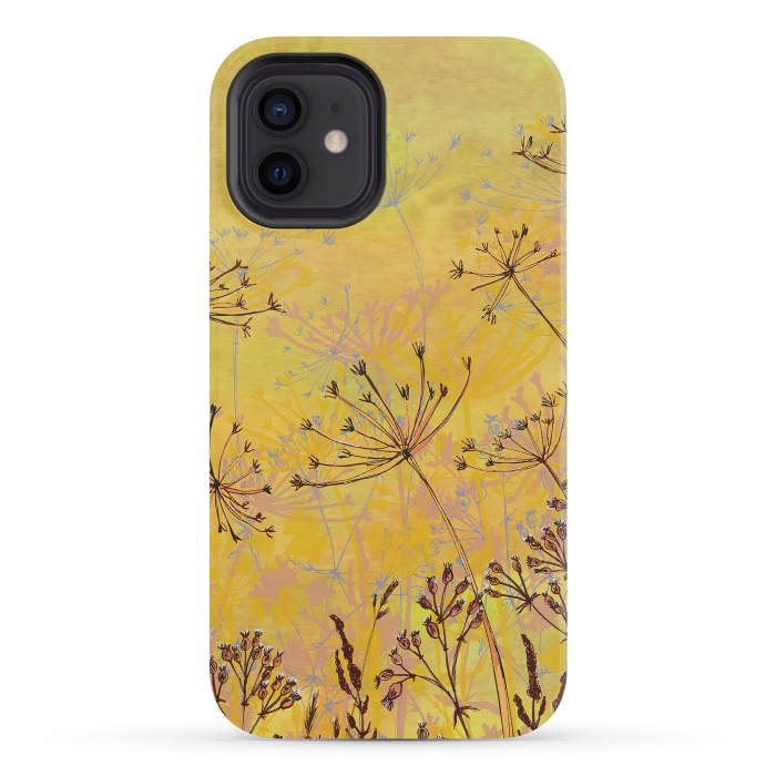 iPhone 12 mini StrongFit Last Haze of Summer by Lotti Brown