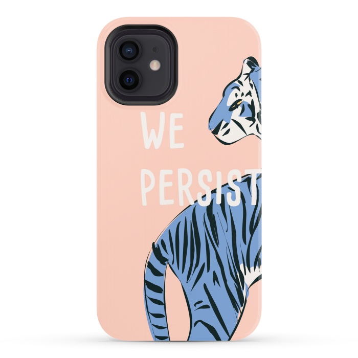 iPhone 12 StrongFit We persist! Pink by Jelena Obradovic