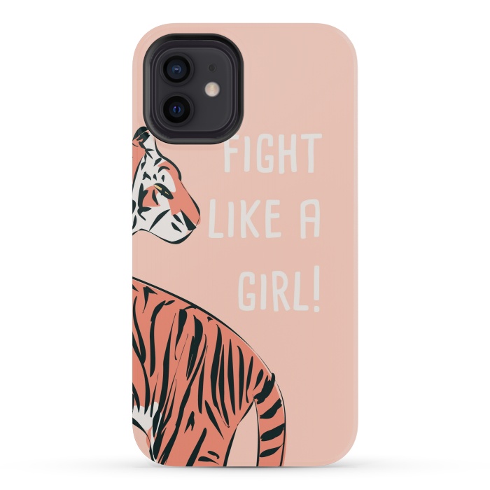 iPhone 12 mini StrongFit Fight like a girl by Jelena Obradovic