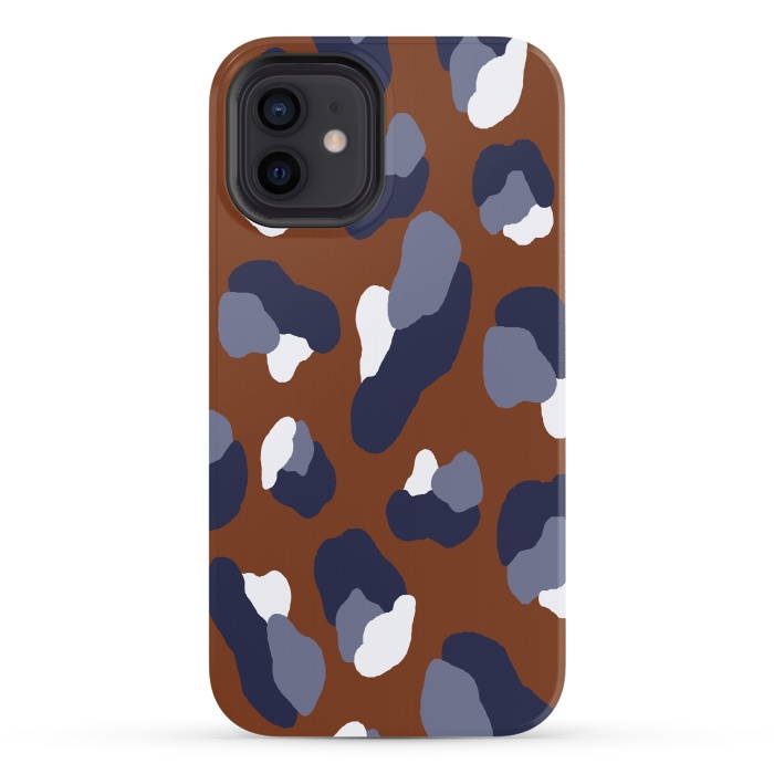 iPhone 12 StrongFit Modern Brown by Joanna Vog