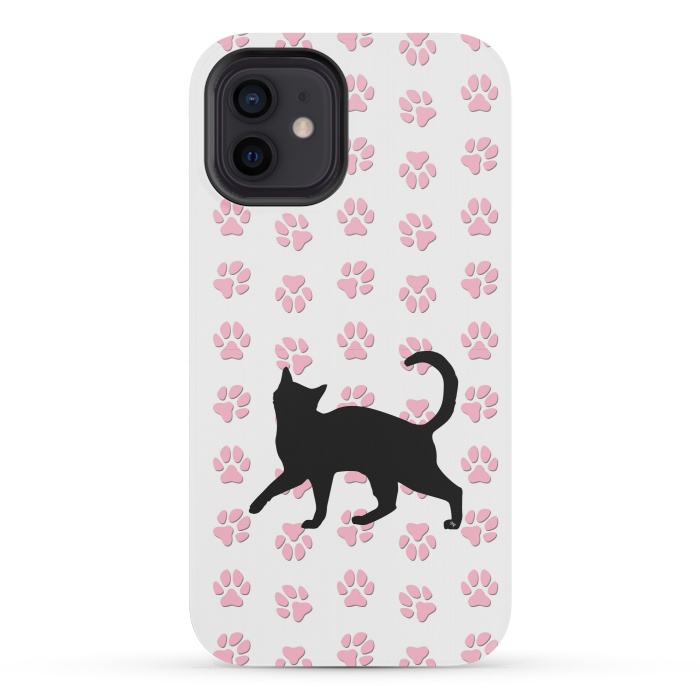 iPhone 12 mini StrongFit Kitty Cat by Martina
