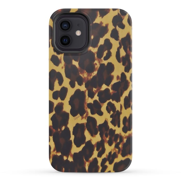 iPhone 12 mini StrongFit Exotic-ReAL LeOparD by ''CVogiatzi.