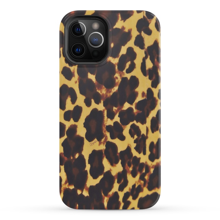 iPhone 12 Pro StrongFit Exotic-ReAL LeOparD by ''CVogiatzi.