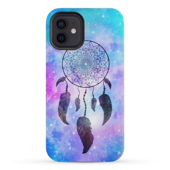 iPhone 12 mini StrongFit Galaxy dreamcatcher by Jms