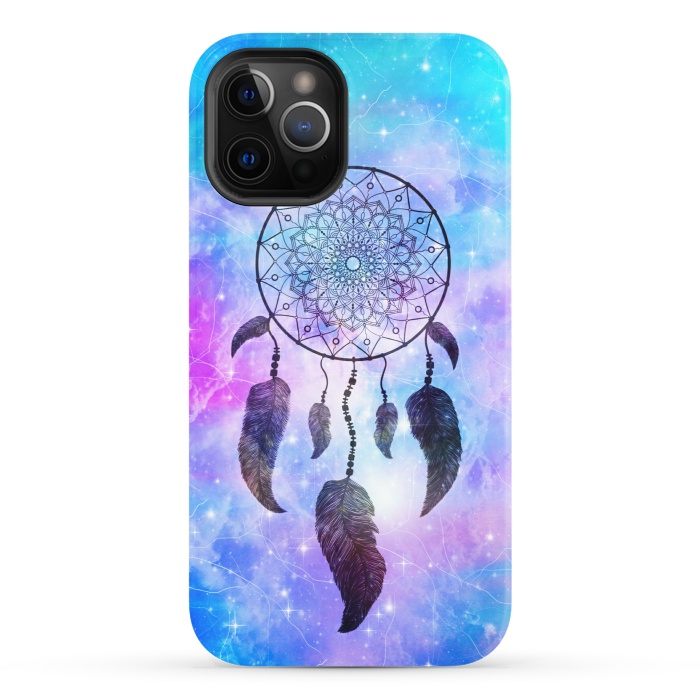iPhone 12 Pro StrongFit Galaxy dreamcatcher by Jms