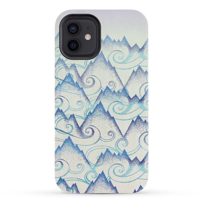 iPhone 12 mini StrongFit Chasing Waves by Rose Halsey