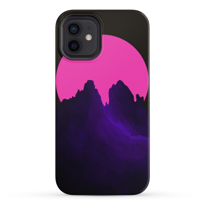 iPhone 12 mini StrongFit The great pink moon by Steve Wade (Swade)