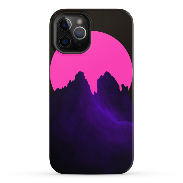 iPhone 12 Pro StrongFit The great pink moon by Steve Wade (Swade)