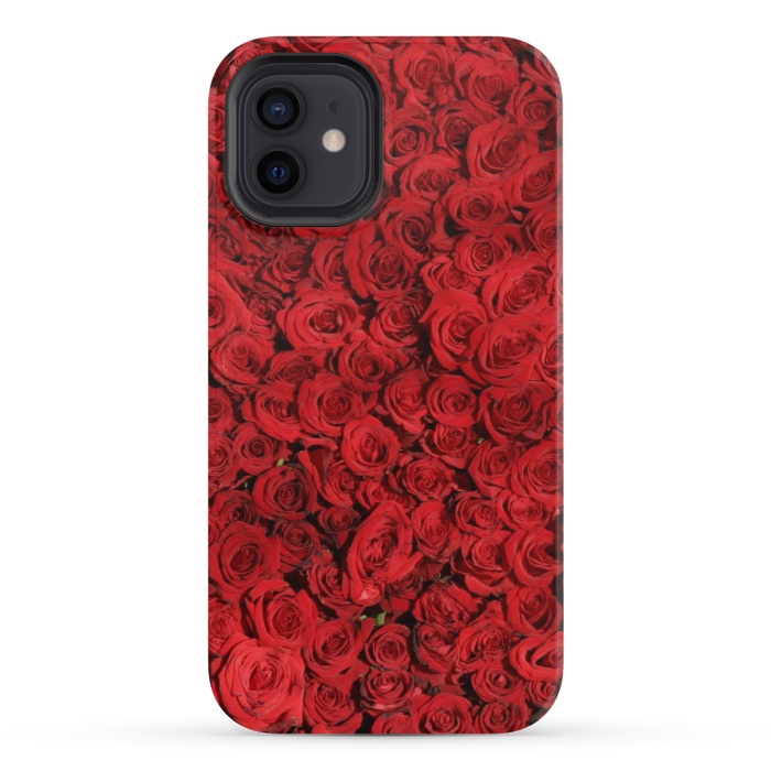 iPhone 12 mini StrongFit Red Roses by Winston