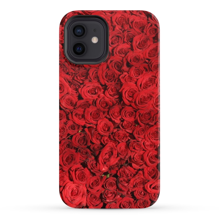 iPhone 12 StrongFit Red Roses by Winston
