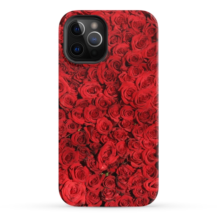 iPhone 12 Pro StrongFit Red Roses by Winston
