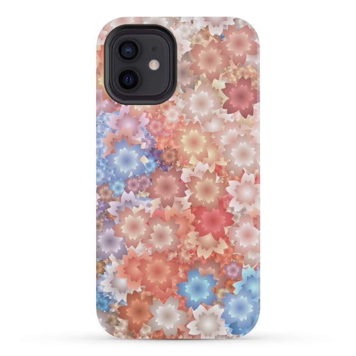 iPhone 12 mini StrongFit Flowers flames by Winston