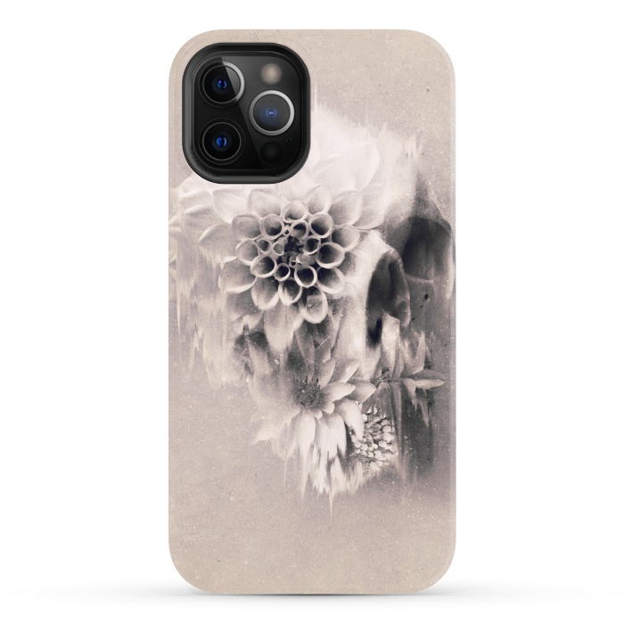 iPhone 12 Pro StrongFit Decay Skull by Ali Gulec