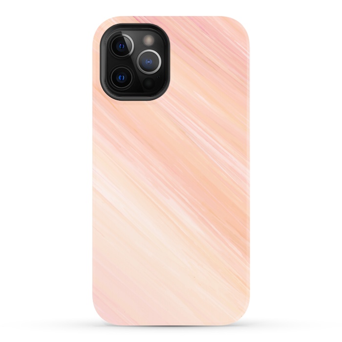 iPhone 12 Pro StrongFit orange pink shades 2 by MALLIKA
