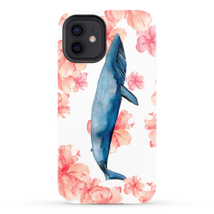 iPhone 12 StrongFit Floral Sea by Amaya Brydon
