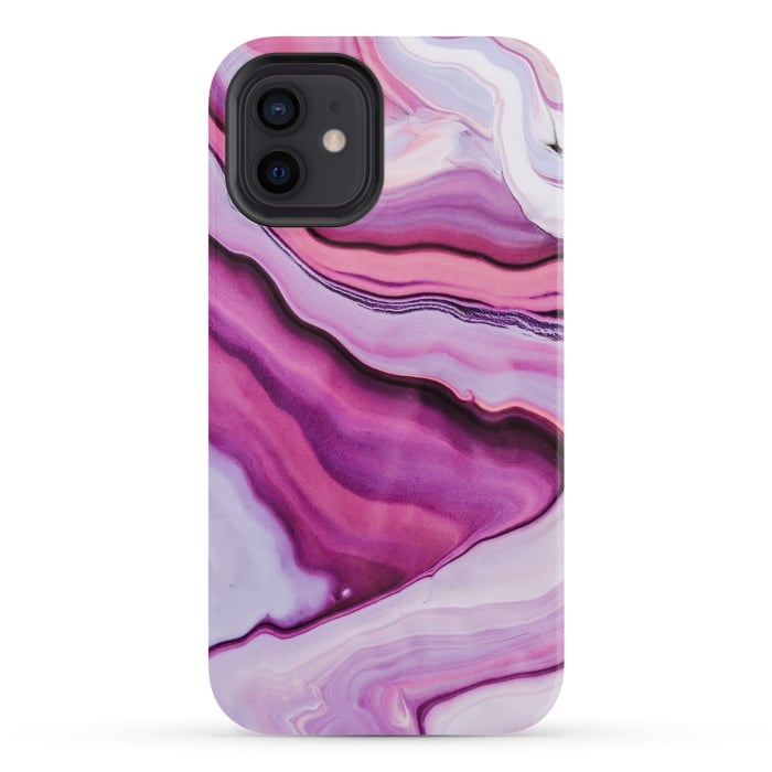 iPhone 12 StrongFit Fluid Liquid Marble by ArtsCase