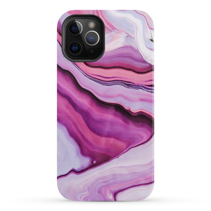 iPhone 12 Pro StrongFit Fluid Liquid Marble by ArtsCase