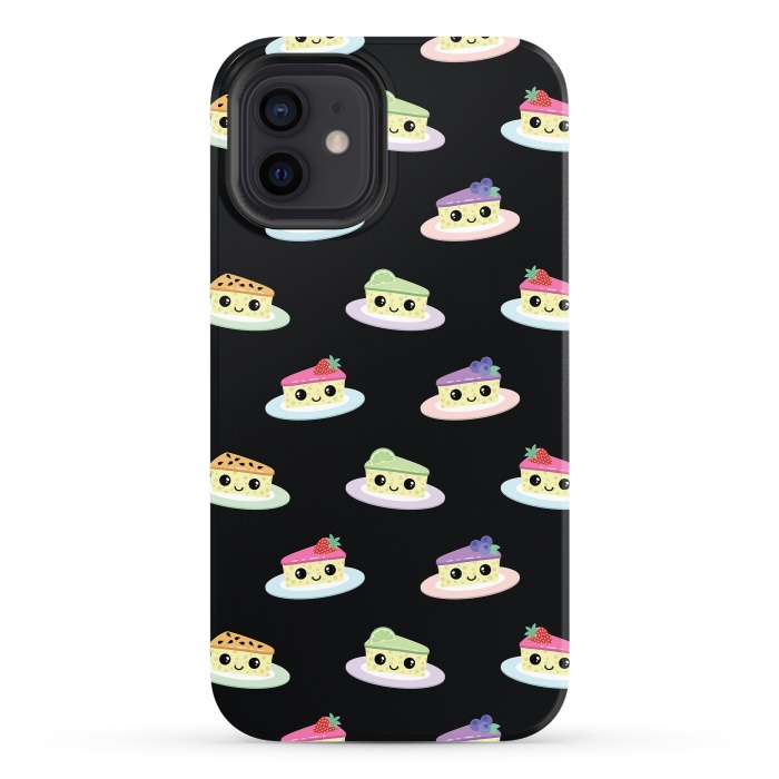 iPhone 12 StrongFit Cheesecake pattern by Laura Nagel