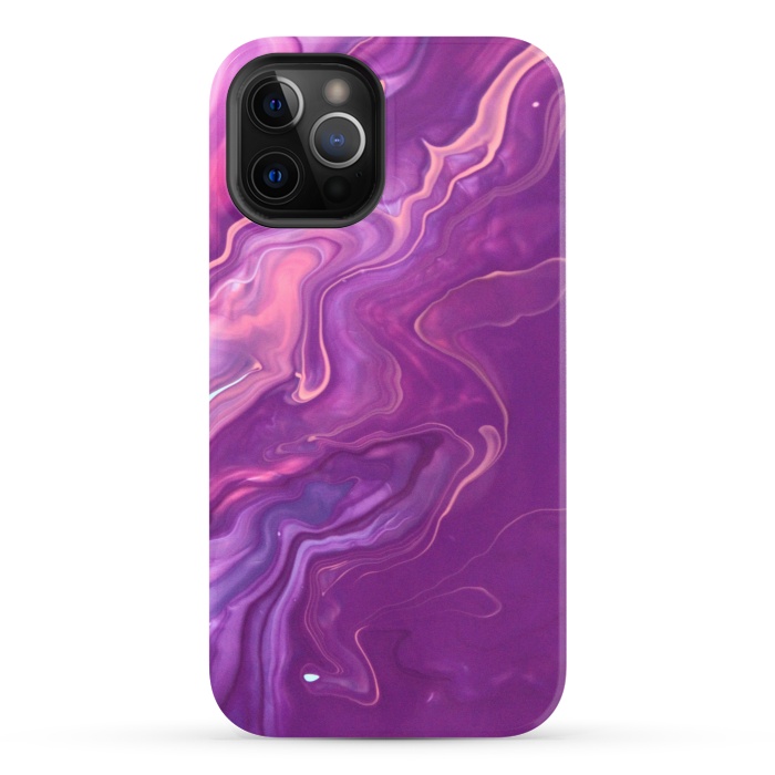 iPhone 12 Pro StrongFit Liquid Marble II by ArtsCase