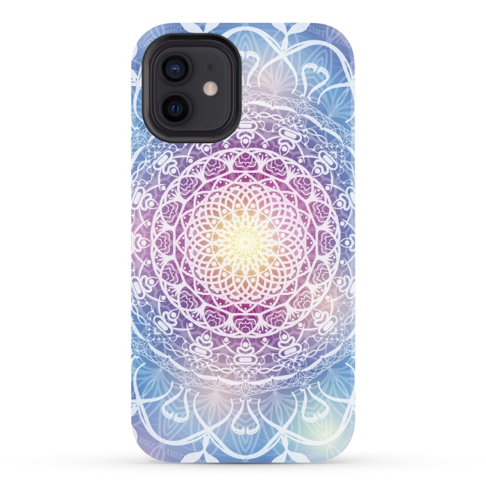 iPhone 12 StrongFit Abstract Mandala Design by ArtsCase