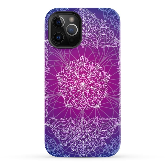 iPhone 12 Pro StrongFit Mandala Pattern IV by ArtsCase