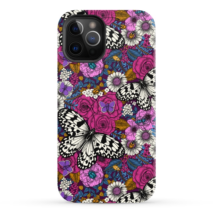 iPhone 12 Pro StrongFit A colorful garden II by Katerina Kirilova