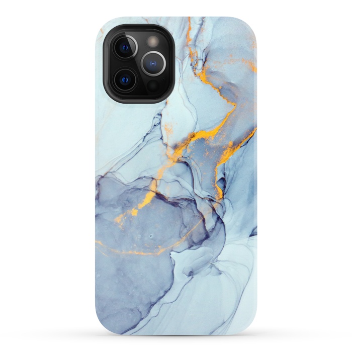 iPhone 12 Pro StrongFit Abstract Marble Pattern by ArtsCase