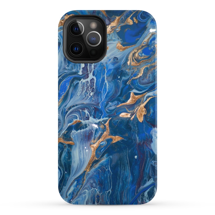 iPhone 12 Pro StrongFit Marble IV by ArtsCase