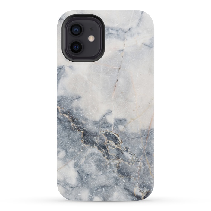 iPhone 12 mini StrongFit Marble Stone by ArtsCase