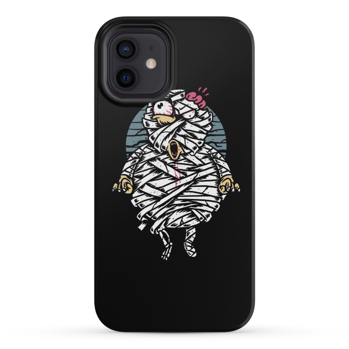 iPhone 12 mini StrongFit Mummy Invasion by Afif Quilimo