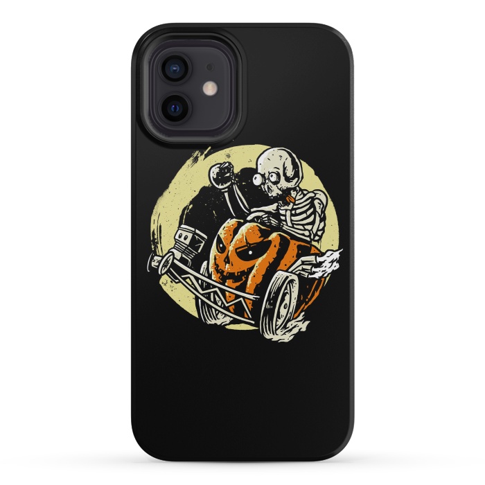 iPhone 12 mini StrongFit Halloracerween by Afif Quilimo