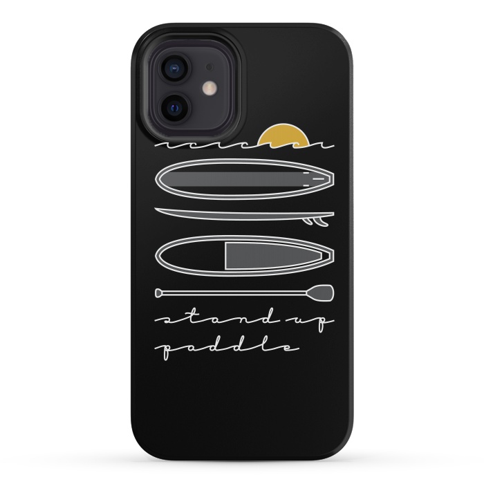 iPhone 12 mini StrongFit Stand up Paddle 2 by Afif Quilimo
