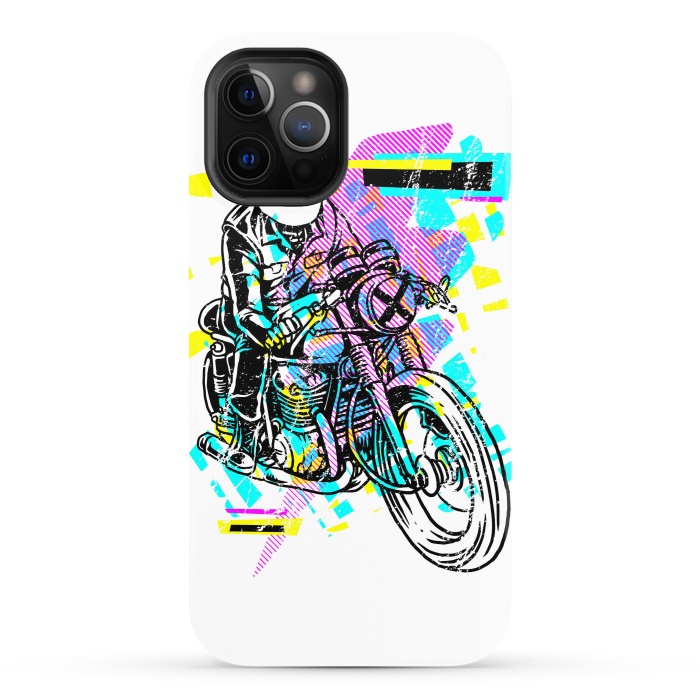 iPhone 12 Pro StrongFit Pop Biker by Afif Quilimo