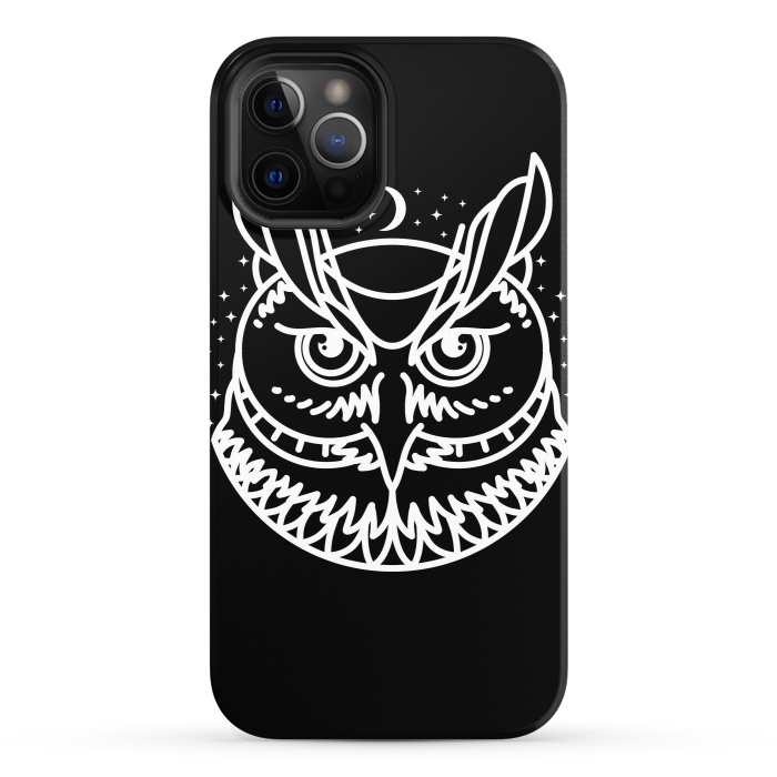 iPhone 12 Pro StrongFit Owl by Afif Quilimo